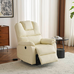 電動リクライニングソファー ソファー 1人掛け USB付き ゲーミングチェア PU 105°-160°