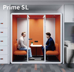 2人用防音オフィスポッド｜SLモデル｜対面型ミーティングブース（省スペース設計）